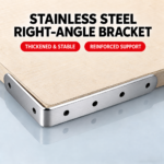 Stainless Steel Right-Angle Brackets & Mending Plates