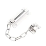 Brushed Silver Slide-Plate Security Chain