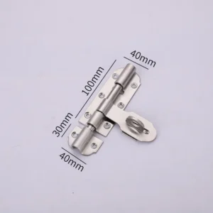 Padlockable Barrel Bolt