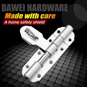 Stainless Steel Padlockable Slide Bolt