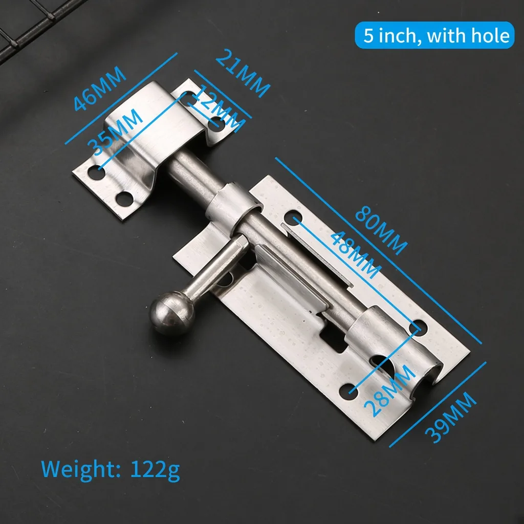 Stainless Steel Barrel Bolt