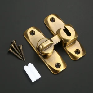 Turn-Knob Swing Latch