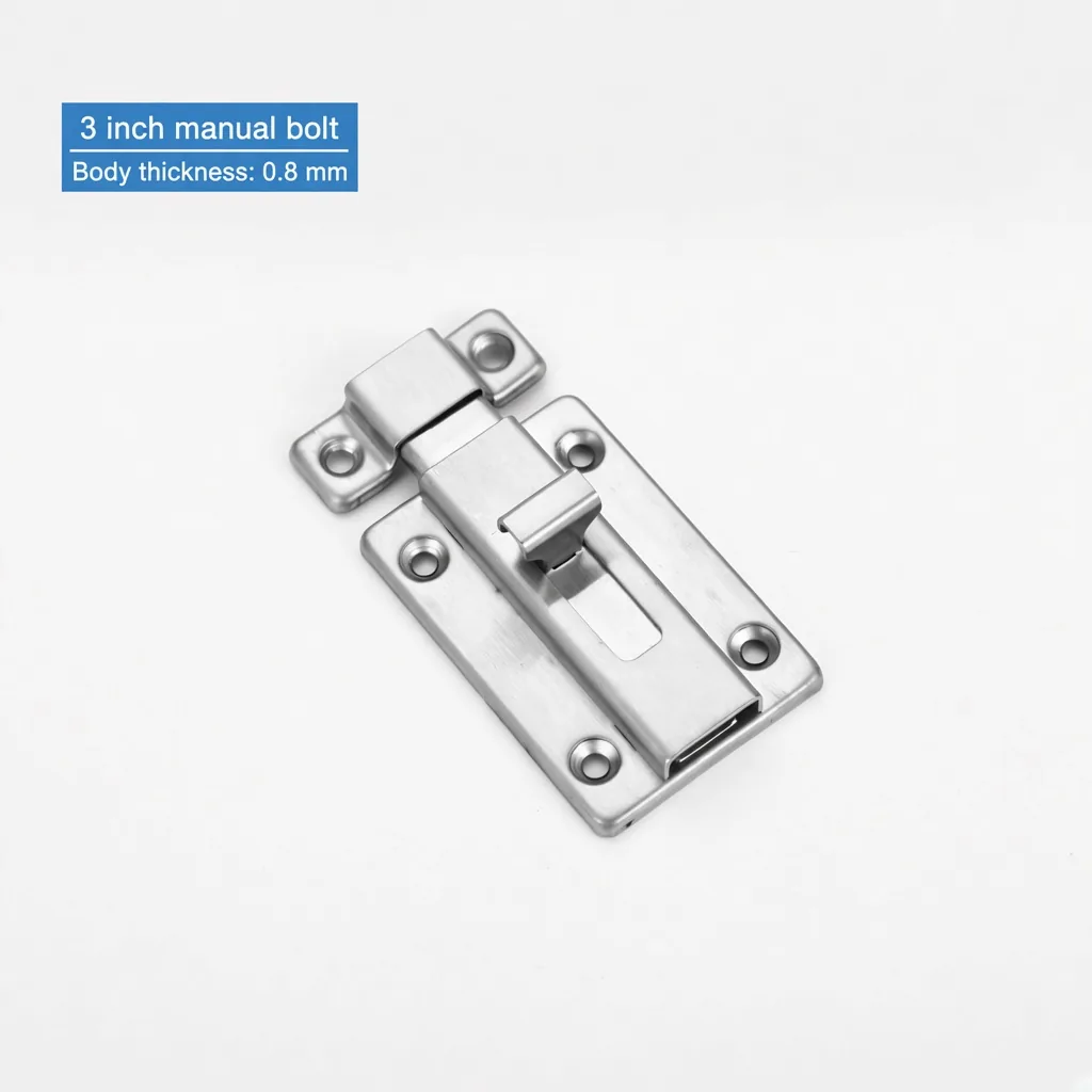 3 inch manual bolt — BT-859459763472-3