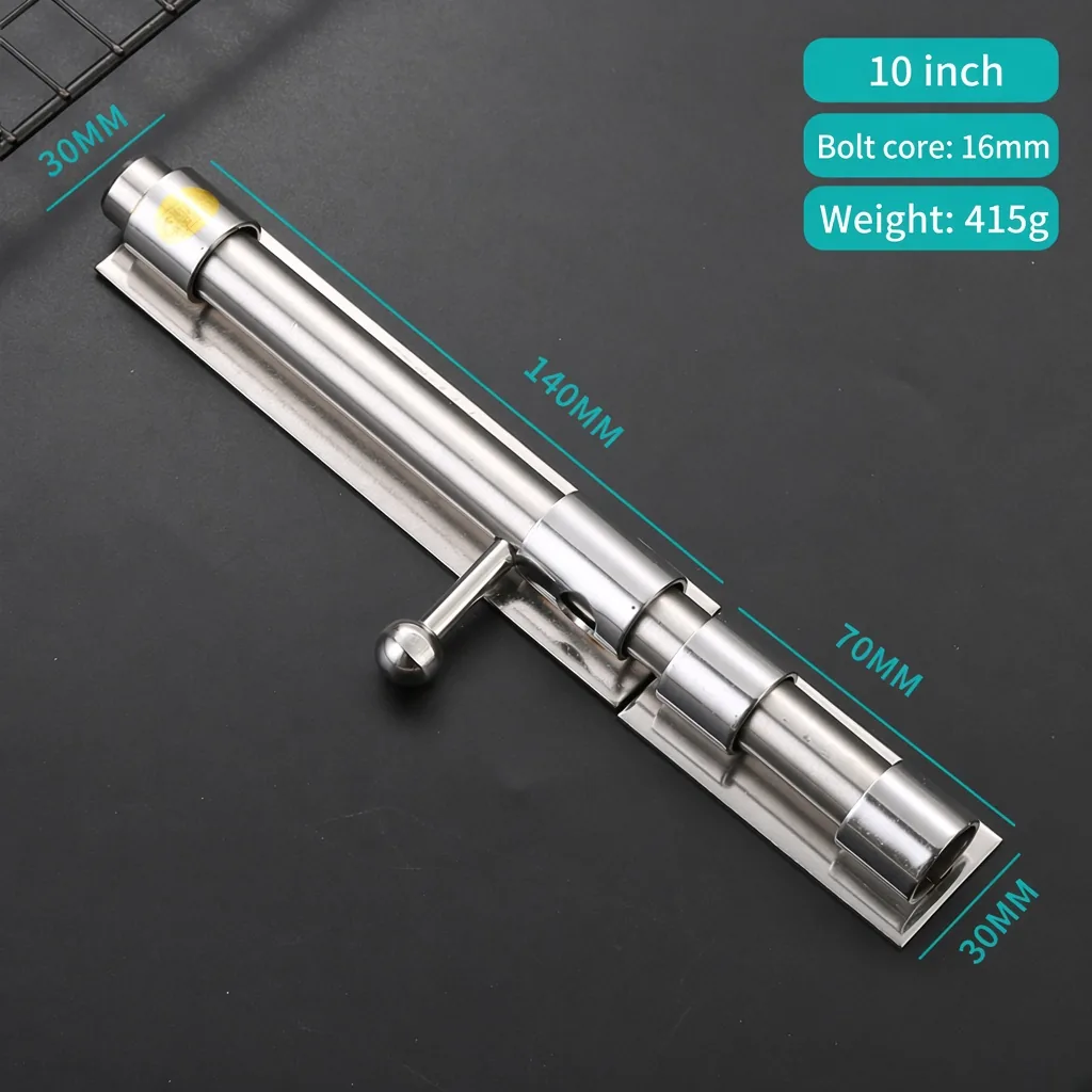 Stainless Steel Heavy-Duty Slide Bolt