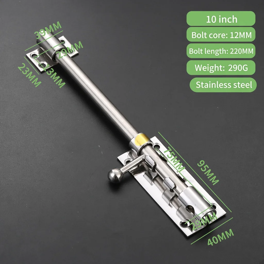 10 inch, Stainless steel — CB-681630845354-10-SS