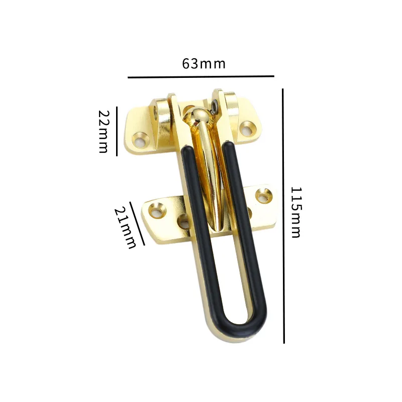 Zinc Alloy Swing-Bar Door Guard