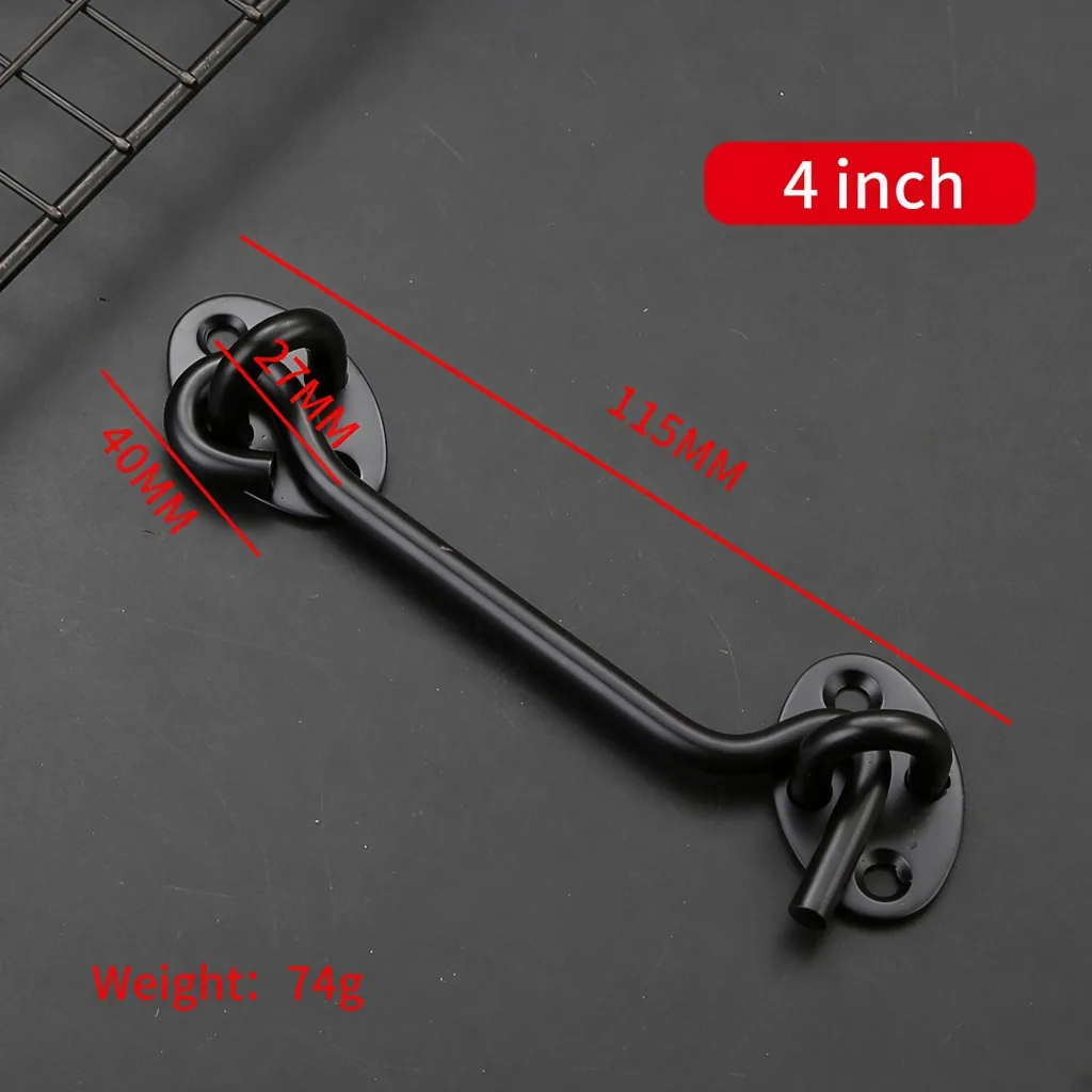 Black, 4 inch — CH-859335449001-BK-4