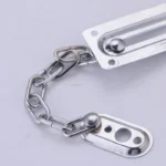 Brushed Silver Door Security Chain