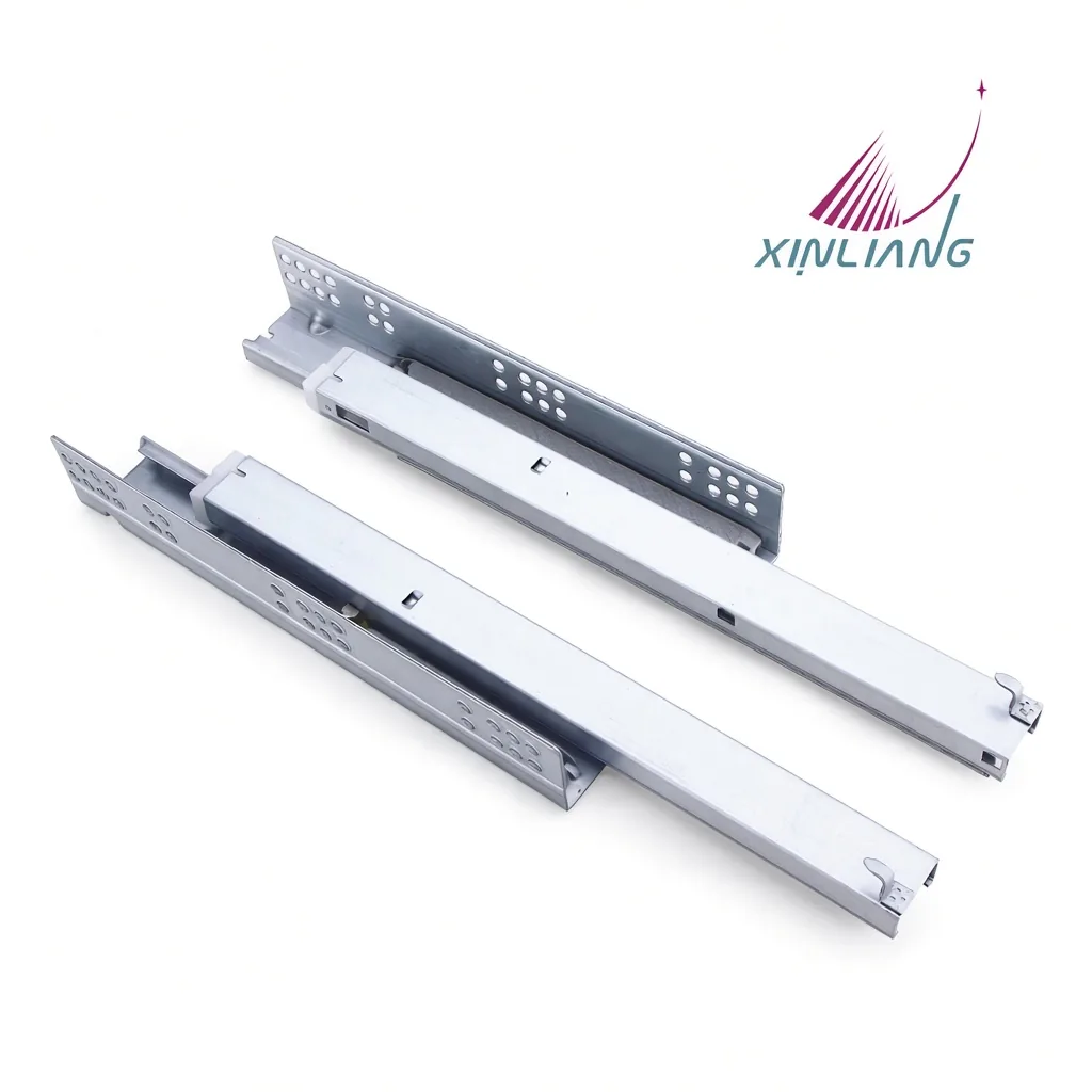 Concealed 3-Section Undermount Soft-Close Drawer Slide