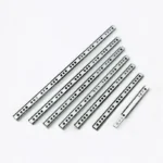 Silver Drawer Slides, 182-342 mm