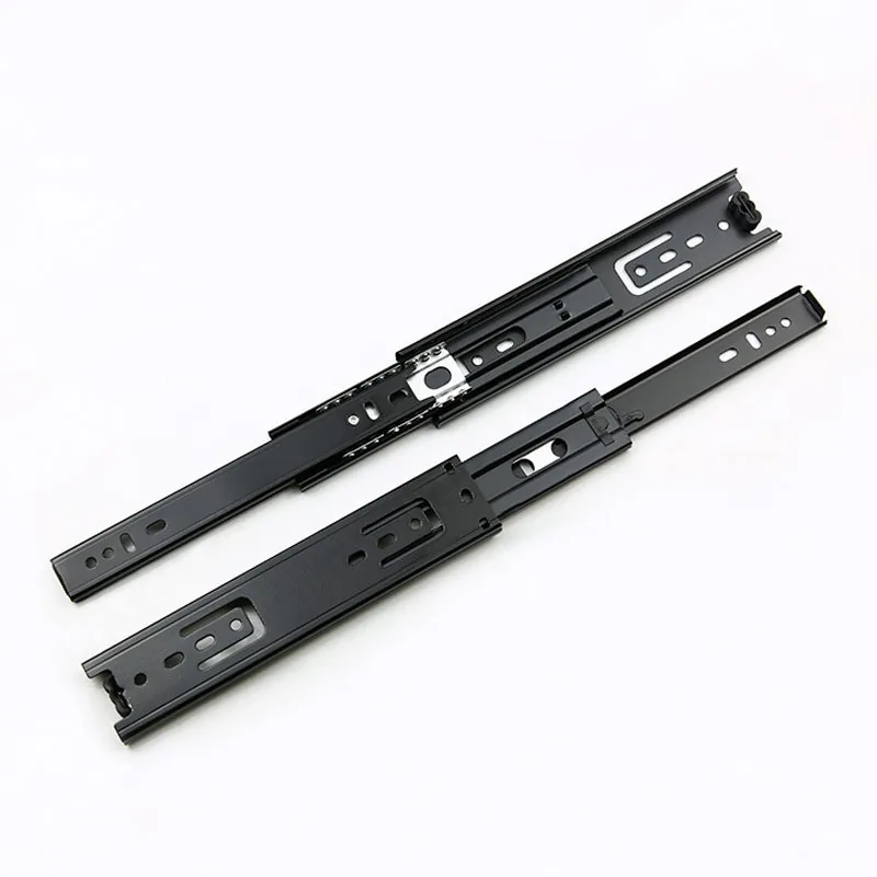 Extra-Short Buffer and Push-to-Open Drawer Slides