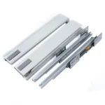 Grey and White Saddle Drawer Slides