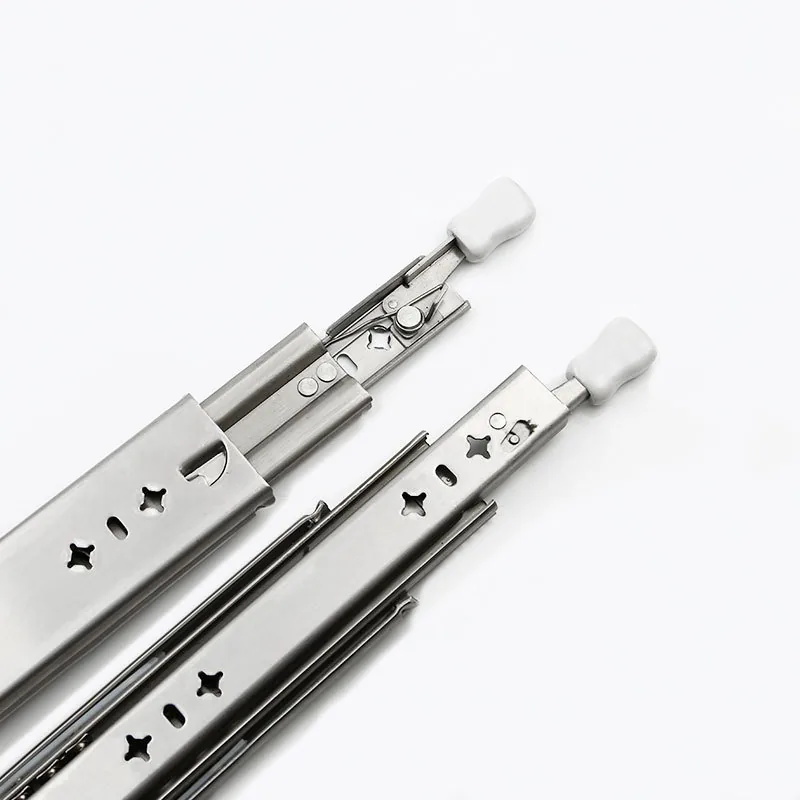 53 mm 304 Stainless Steel Locking Heavy-Duty Drawer Slide