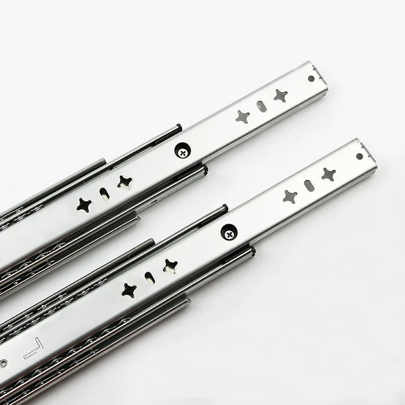 53 mm 3-Section Heavy-Duty Soft-Close Drawer Slide