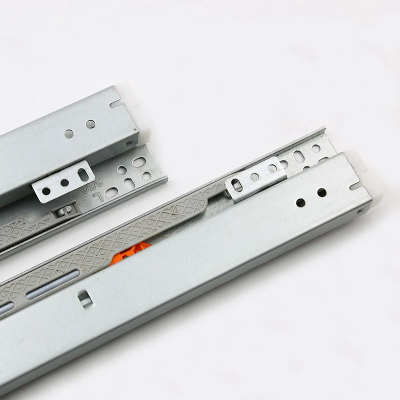 Custom 3-Section Concealed Slide for Display Cabinets