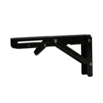 Black, White and Stainless Steel Shelf Brackets