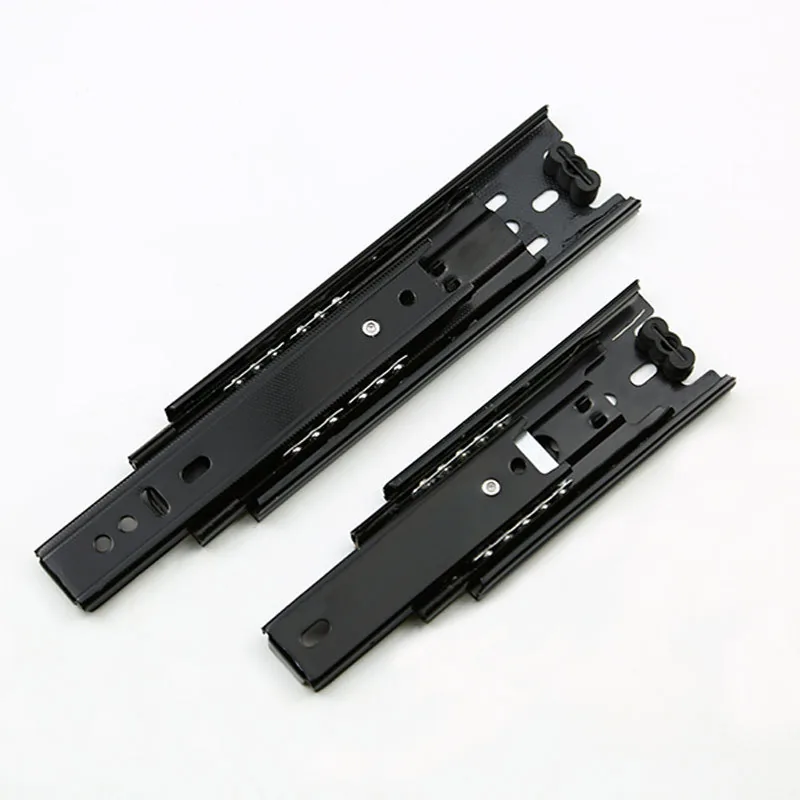 Extra-Short Buffer and Push-to-Open Drawer Slides