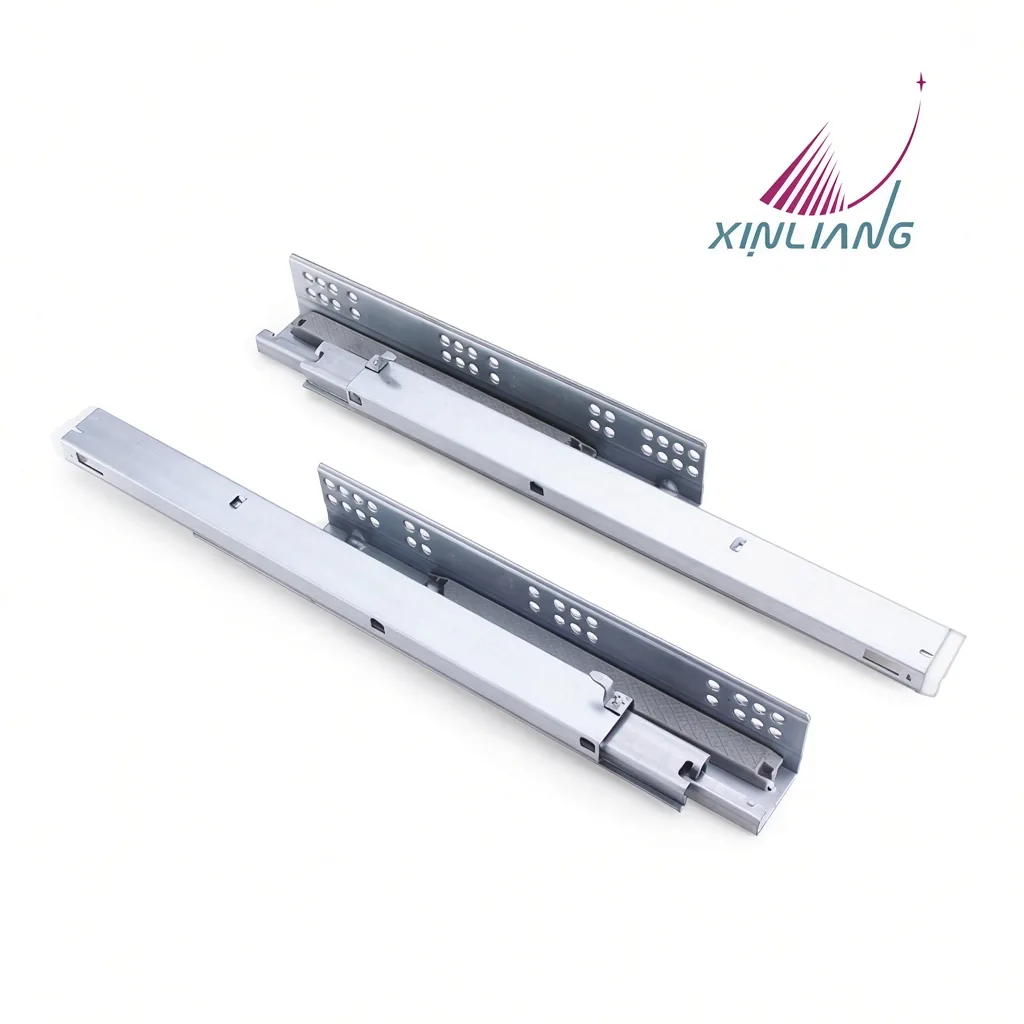 Concealed 3-Section Undermount Soft-Close Drawer Slide