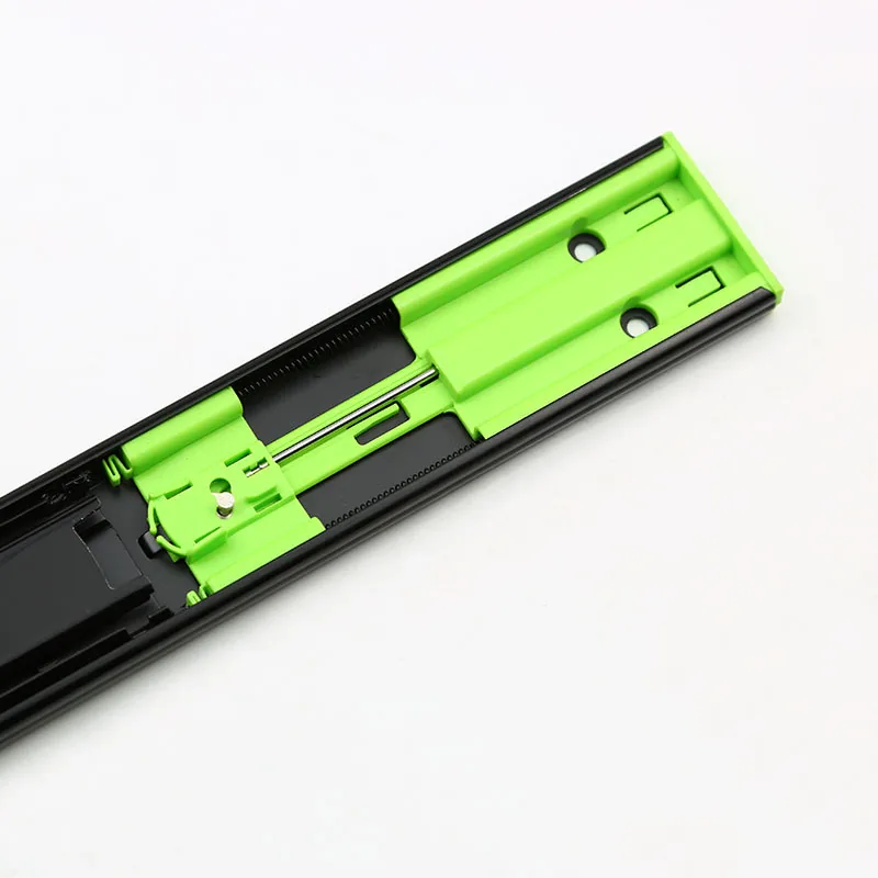 45 mm Black Damper Drawer Slides, 8-40 Inch