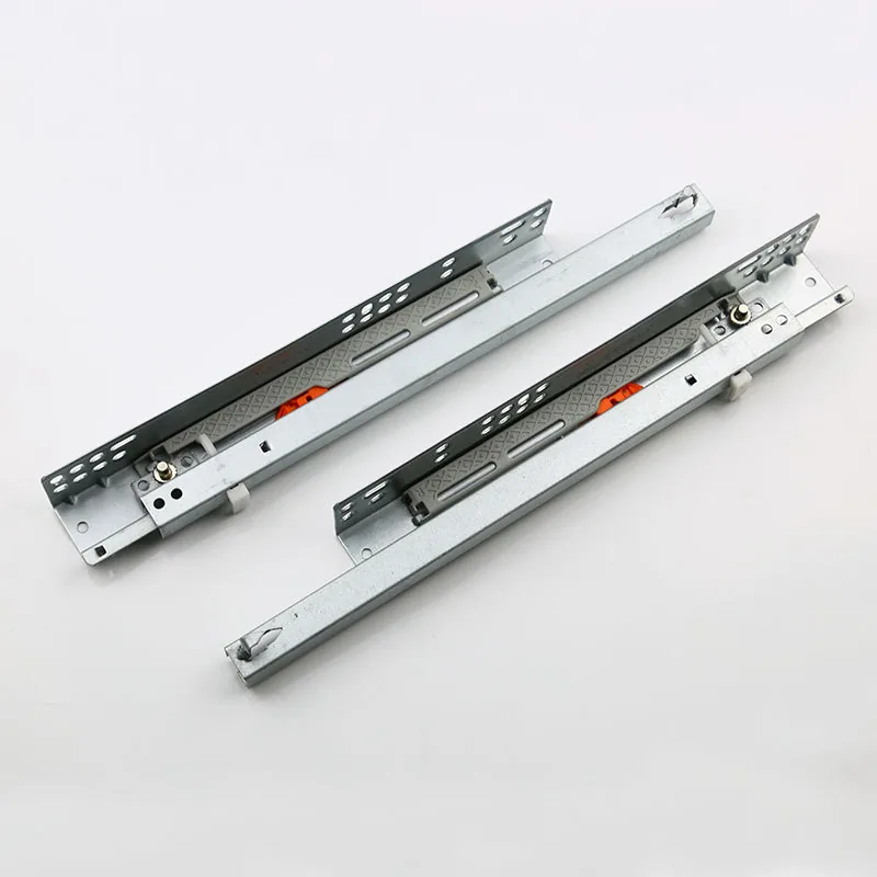 2-Section Concealed Soft-Close Undermount Drawer Slide