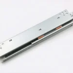 Custom 3-Section Concealed Slide for Display Cabinets