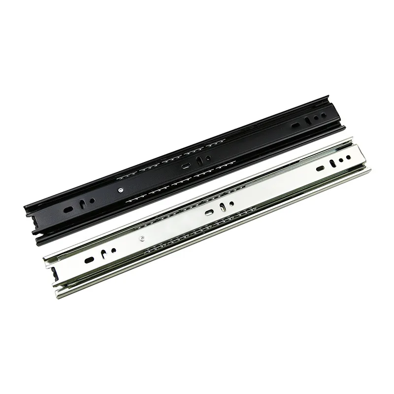 Extra-Short and 3-Section Quiet Drawer Slides