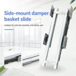 Side-mount basket slide