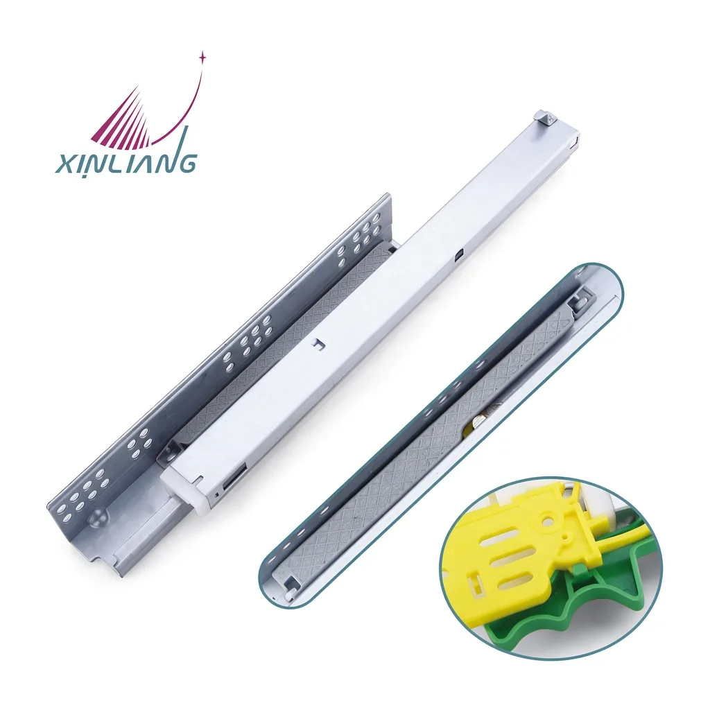 Concealed 3-Section Undermount Soft-Close Drawer Slide