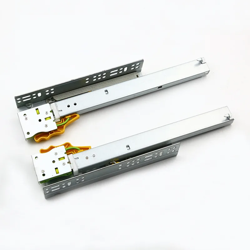 3D-Handle Concealed 3-Section Soft-Close Undermount Slide