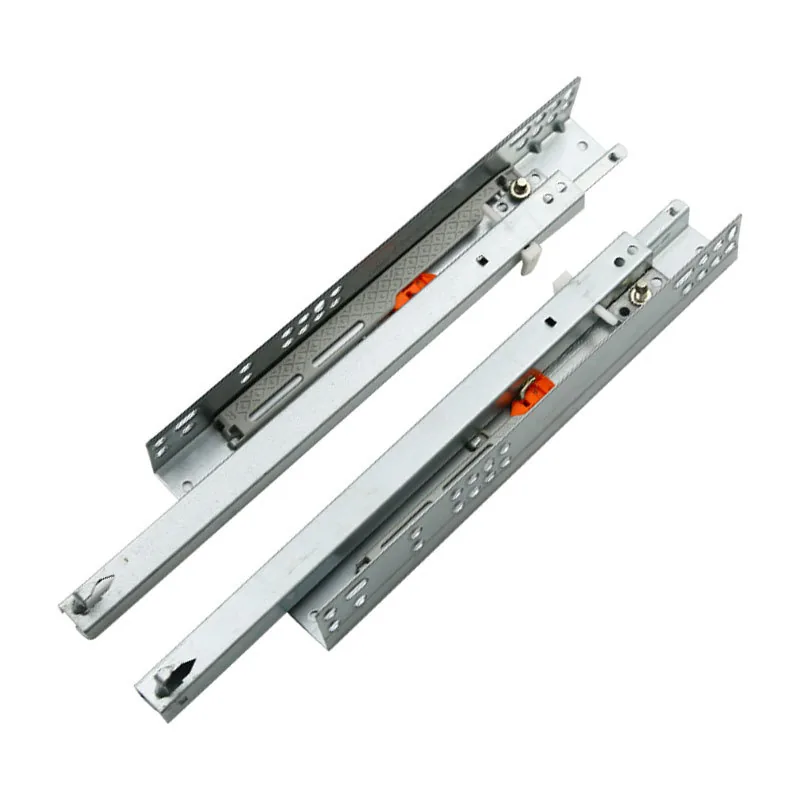 2-Section Concealed Soft-Close Undermount Drawer Slide