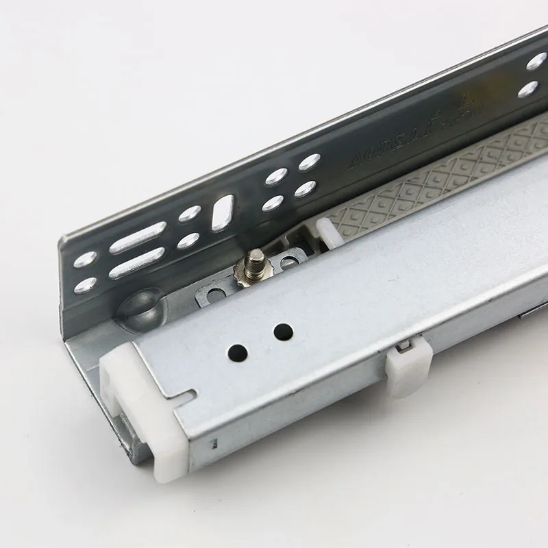 3-Section Concealed Soft-Close Undermount Slide, 8 Inch