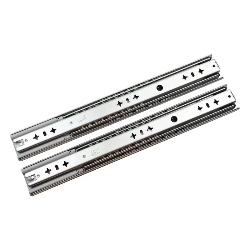 53 mm 3-Section Heavy-Duty Soft-Close Drawer Slide