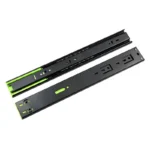 45 mm Black Damper Drawer Slides, 8-40 Inch