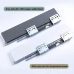 Ultra-thin Damper Saddle Drawer Slide