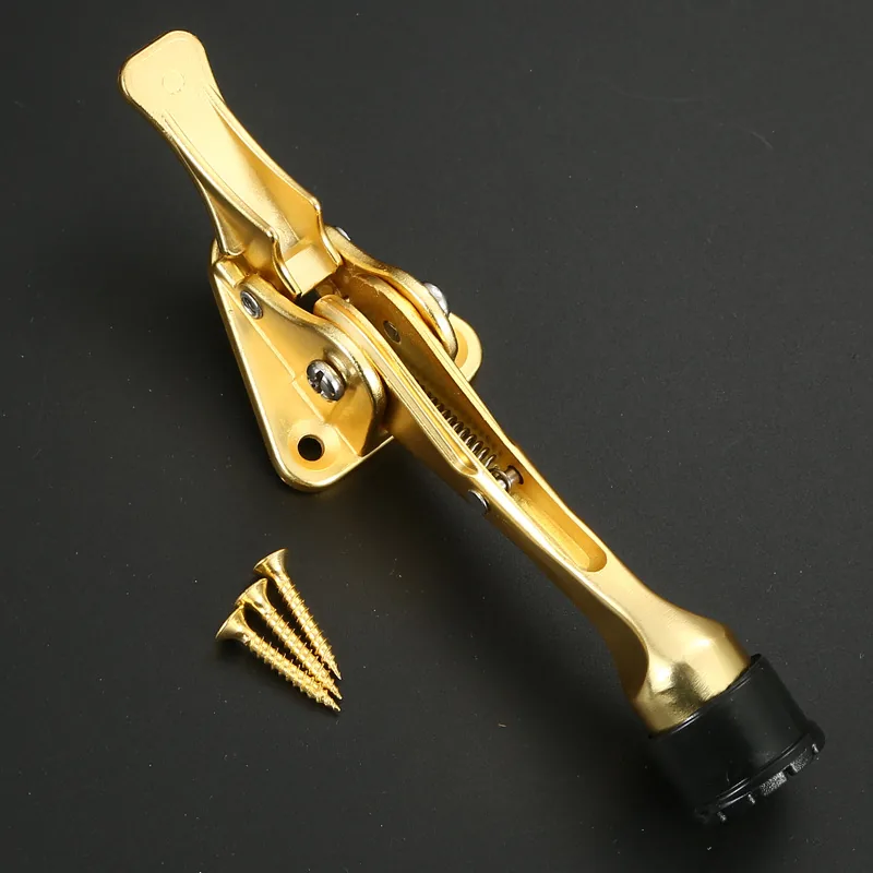 Brushed gold, foot pedal — DS-762826520455-GD-F