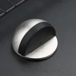 Brushed silver, no hole — DS-925901915601-SV-0
