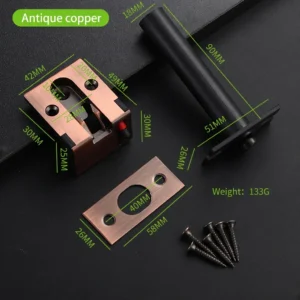 Concealed Door Security Chain Lock Body