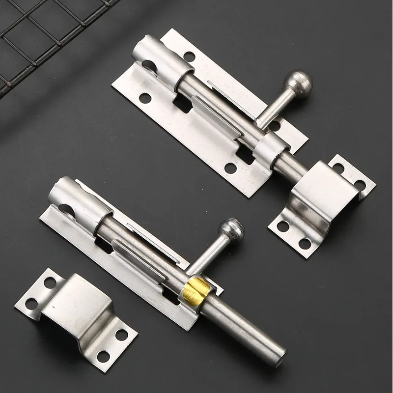 5-Inch Slide Bolt with Lock Hole