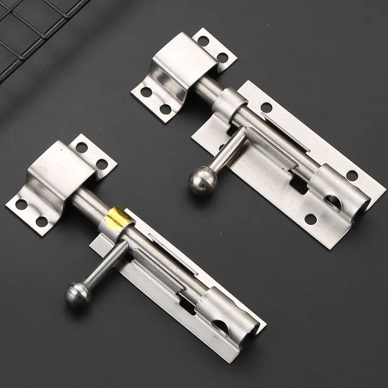 5-Inch Slide Bolt with Lock Hole