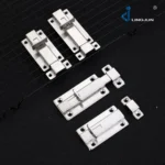 Four-Specification Brushed Silver Slide Bolt