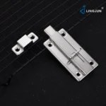 Four-Specification Brushed Silver Slide Bolt