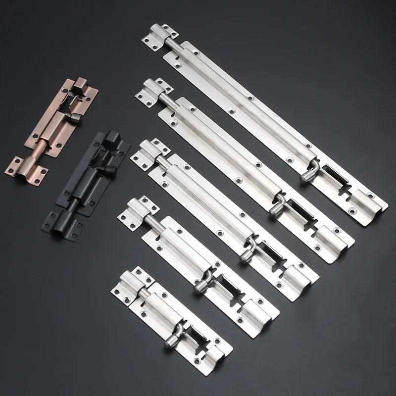 Square-Plate Slide Bolt