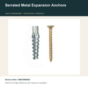 Serrated Metal Expansion Anchors