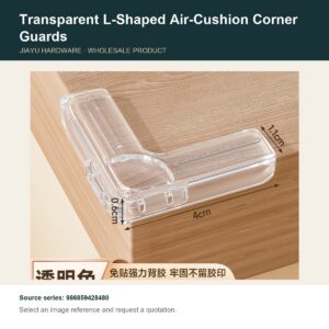 Transparent L-Shaped Air-Cushion Corner Guards
