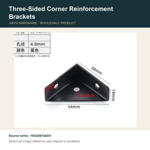 Three-Sided Corner Reinforcement Brackets