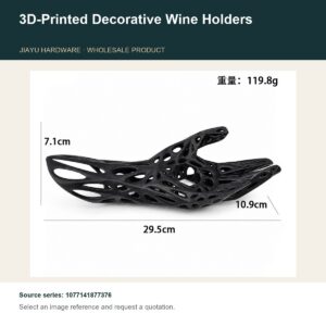 3D-Printed Decorative Wine Holders