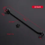 Black, 10 inch — HK-923333120989-BK-10
