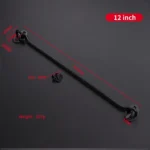 Black, 12 inch — HK-923333120989-BK-12