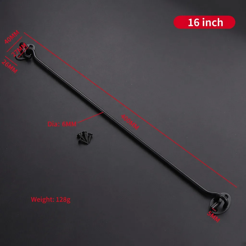 Black, 16 inch — HK-923333120989-BK-16