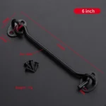 Black, 6 inch — HK-923333120989-BK-6